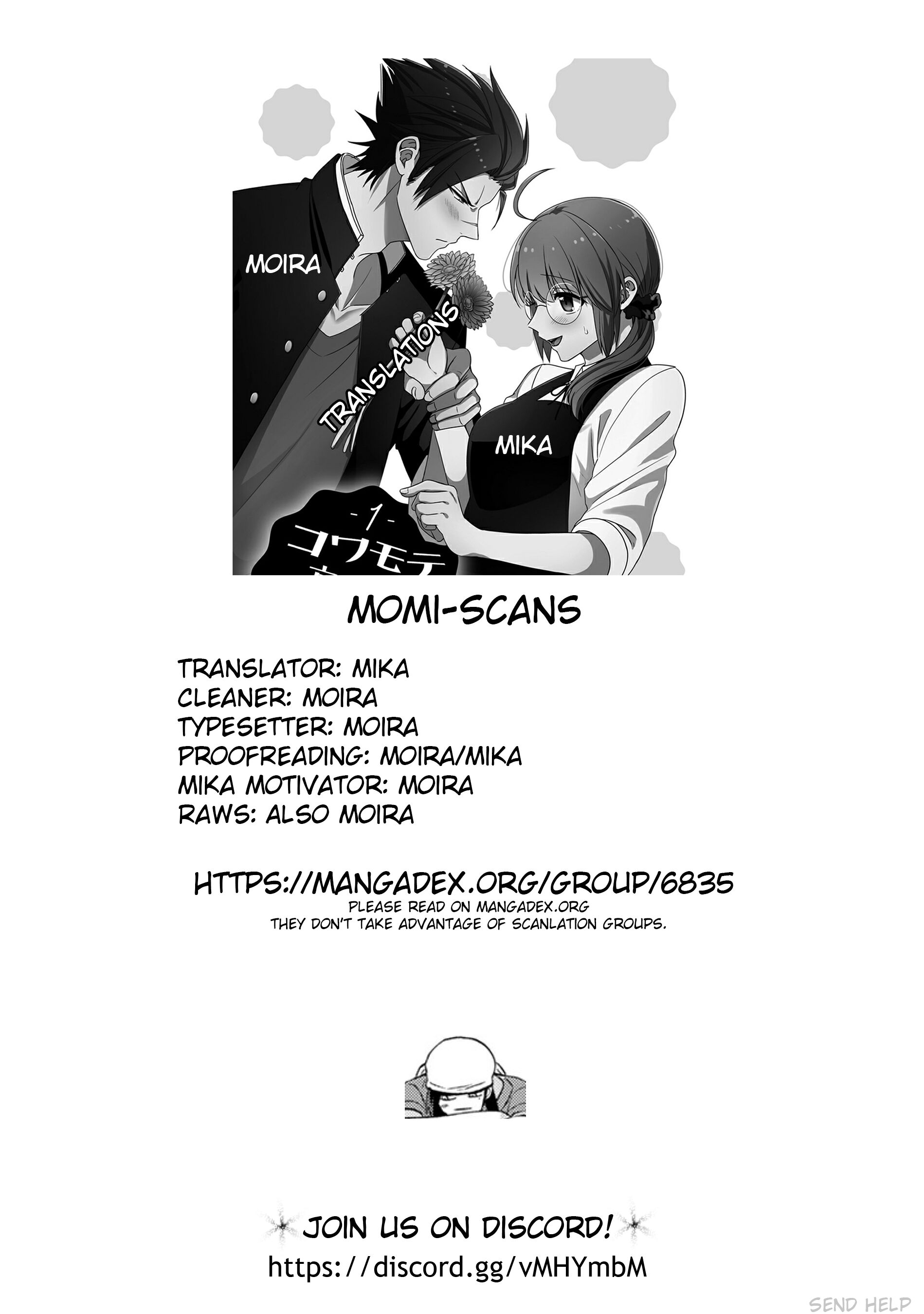 Kowamote Koukousei to Jimiko-san Chapter 4 - HolyManga.net