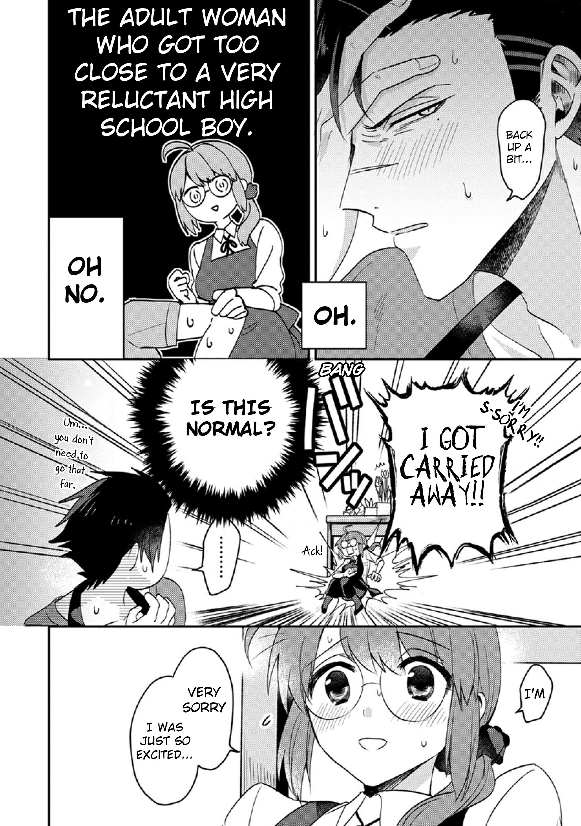 Kowamote Koukousei to Jimiko-san Chapter 3 - HolyManga.net