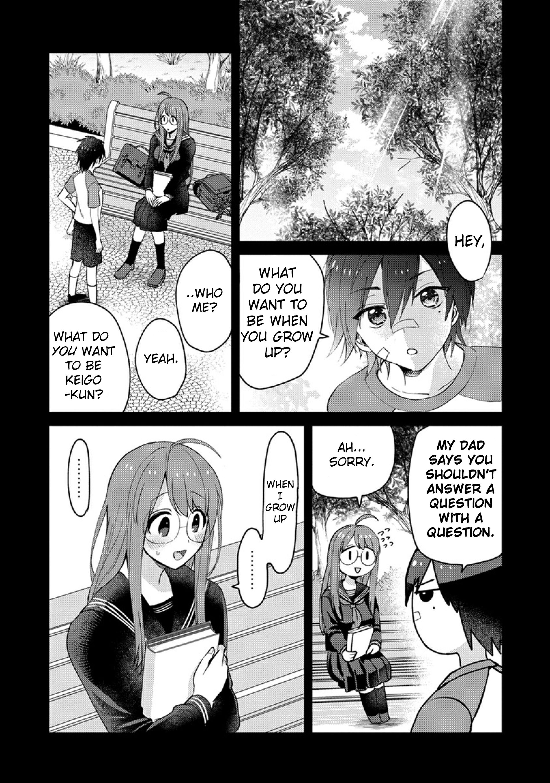 Kowamote Koukousei to Jimiko-san Chapter 5 - HolyManga.net