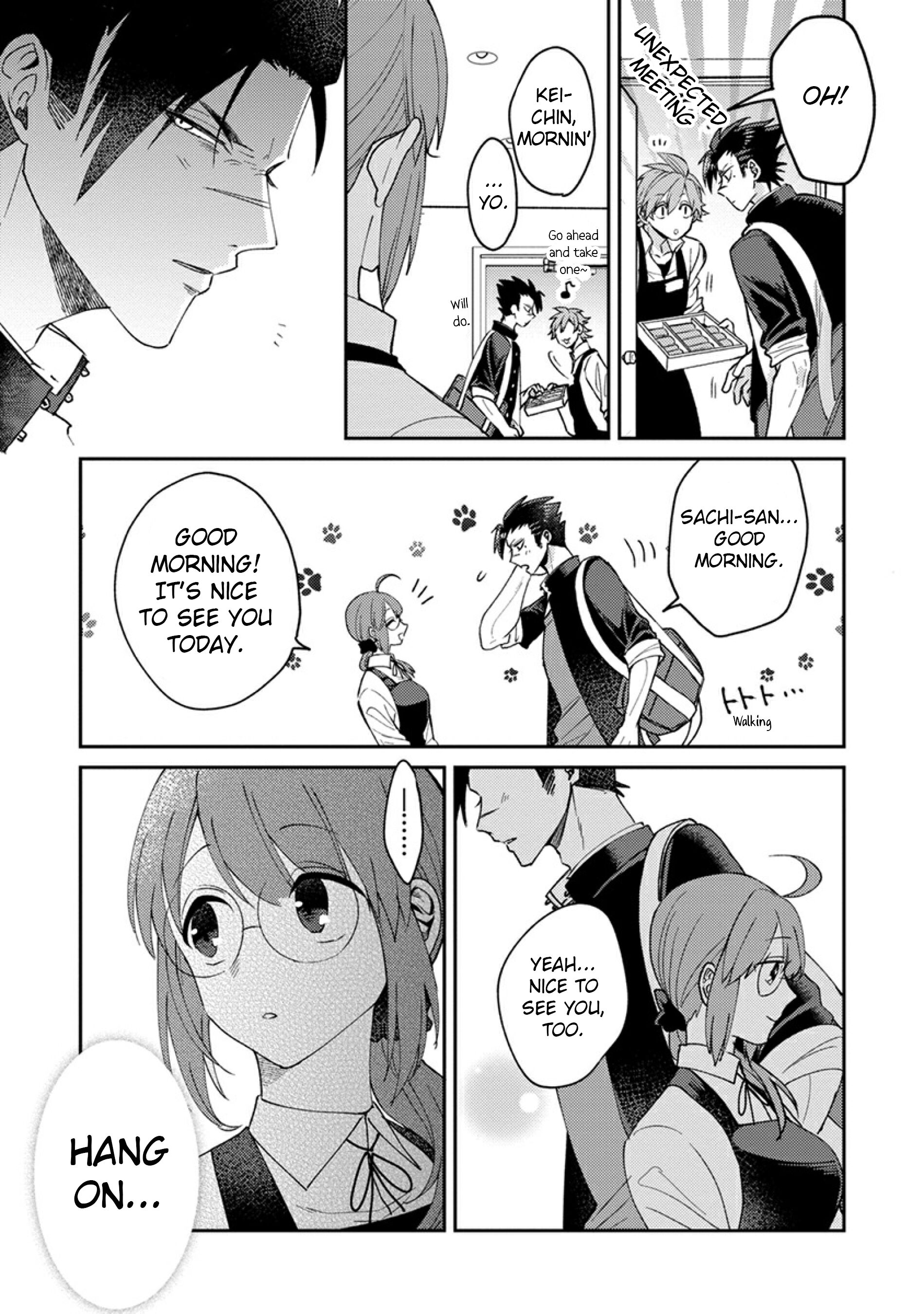 Kowamote Koukousei to Jimiko-san Chapter 4 - MyToon.net