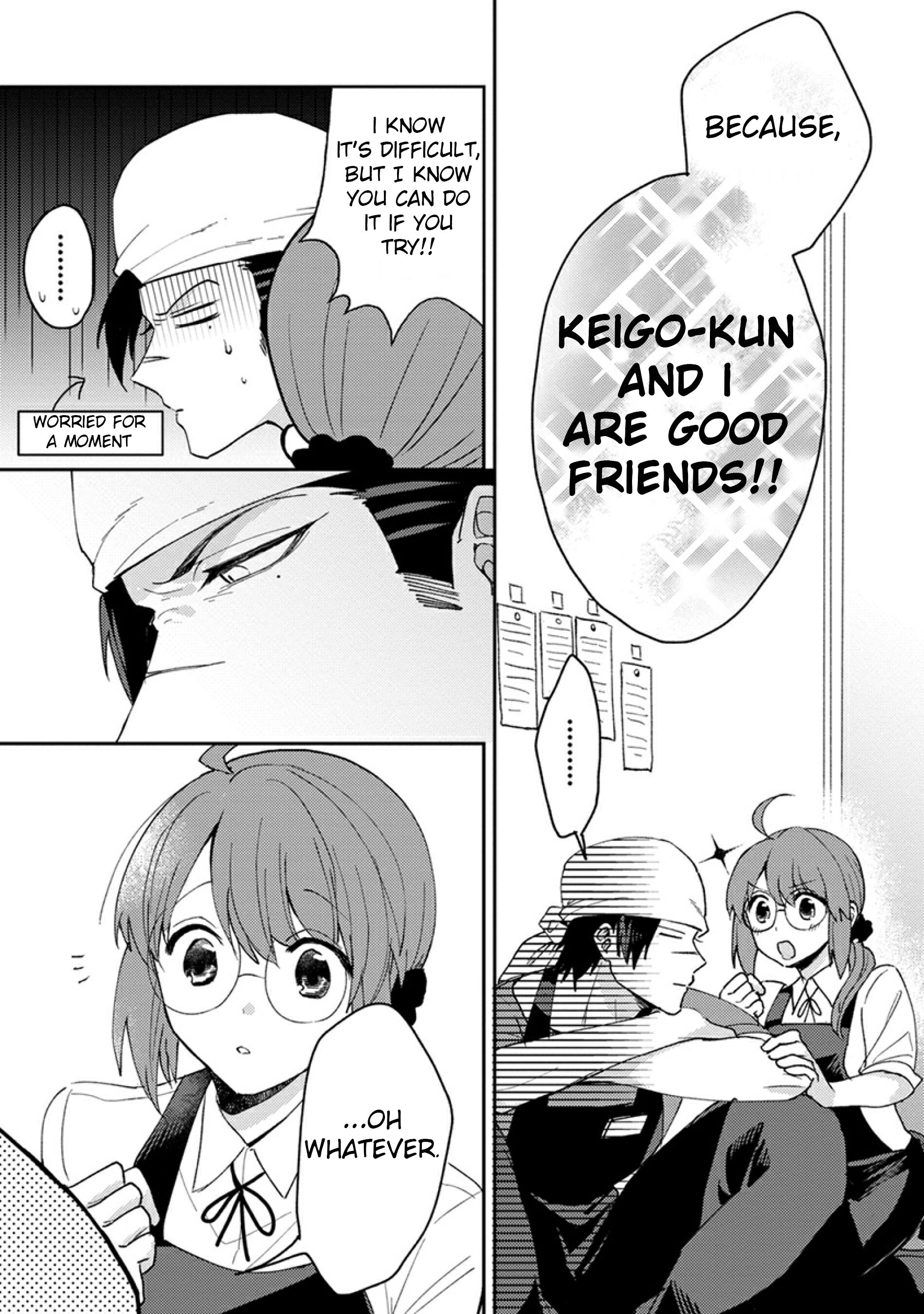 Kowamote Koukousei to Jimiko-san Chapter 3 - HolyManga.net