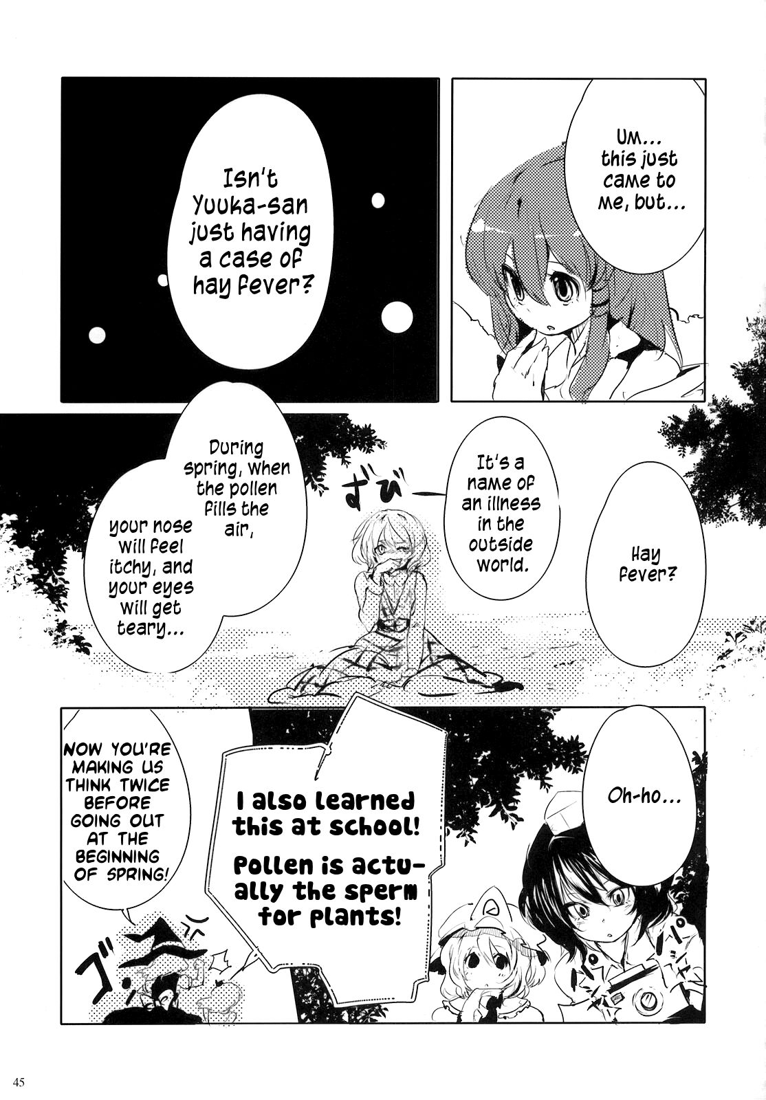 Touhou - Yuuka Kazami’s Sunflower Field (Doujinshi) Chapter 3 - HolyManga.net