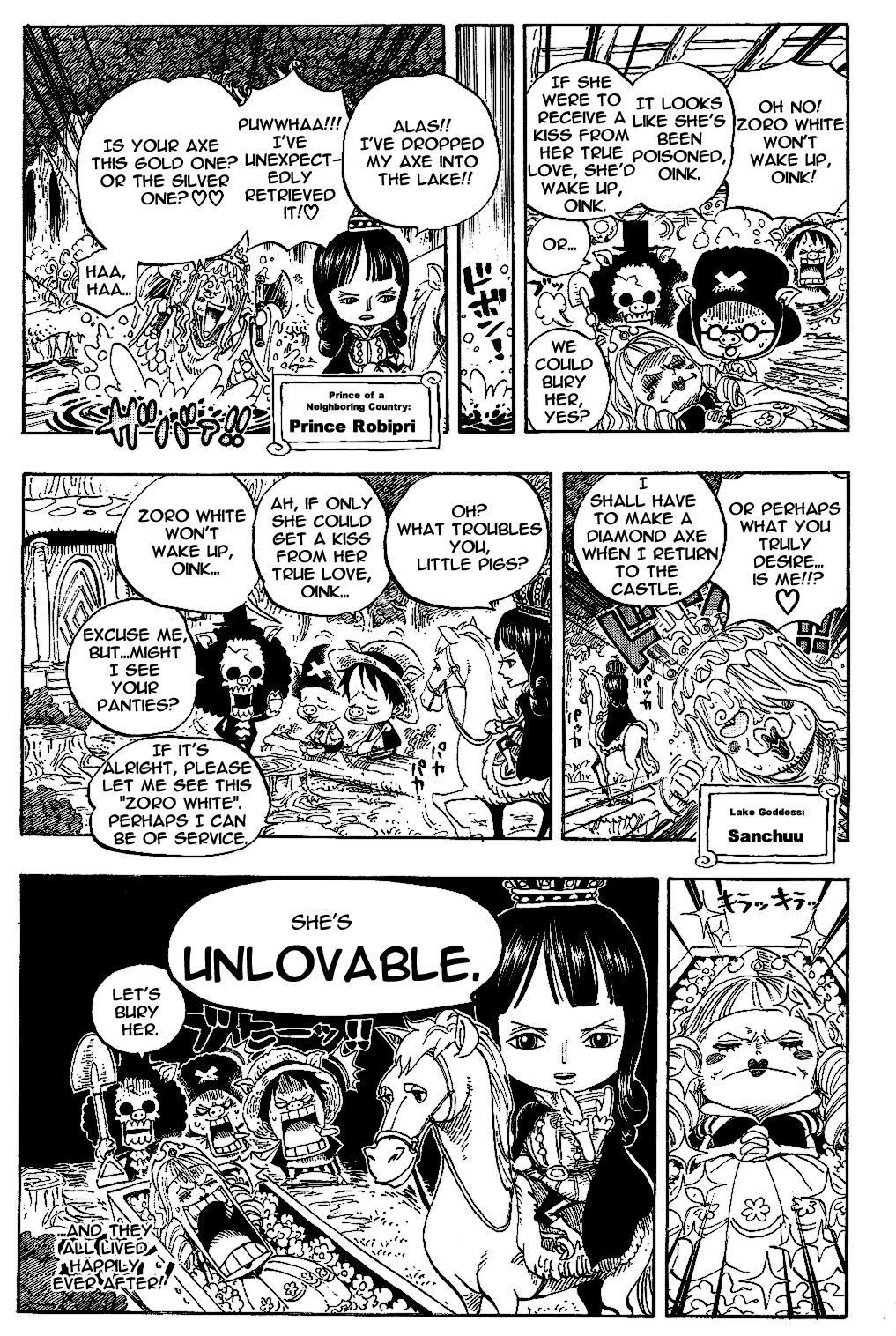 One Piece Omake Chapter 10 - ManhwaFull.net