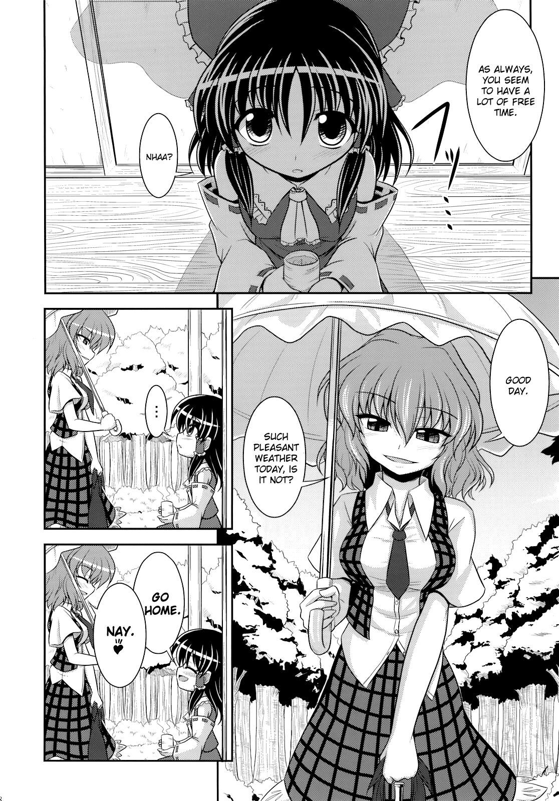 Touhou - Yuuka Kazami’s Sunflower Field (Doujinshi) Chapter 2 - HolyManga.net