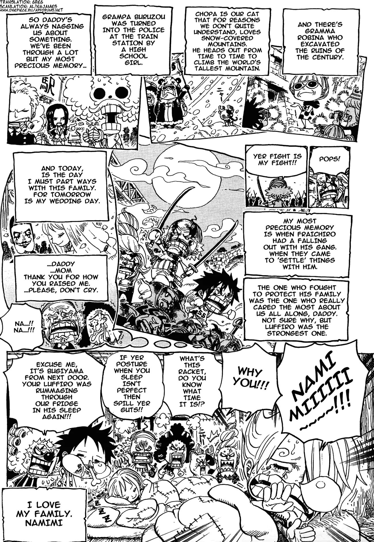 One Piece Omake Chapter 11 - ManhwaFull.net