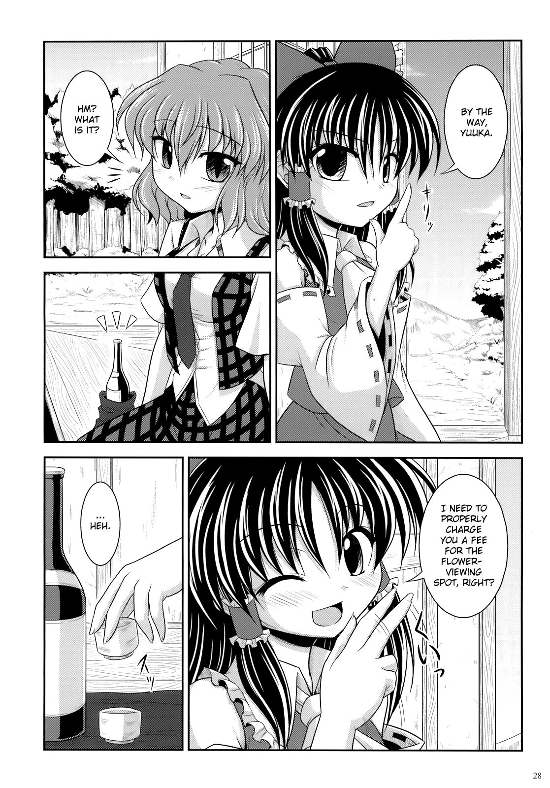 Touhou - Yuuka Kazami’s Sunflower Field (Doujinshi) Chapter 2 - HolyManga.net