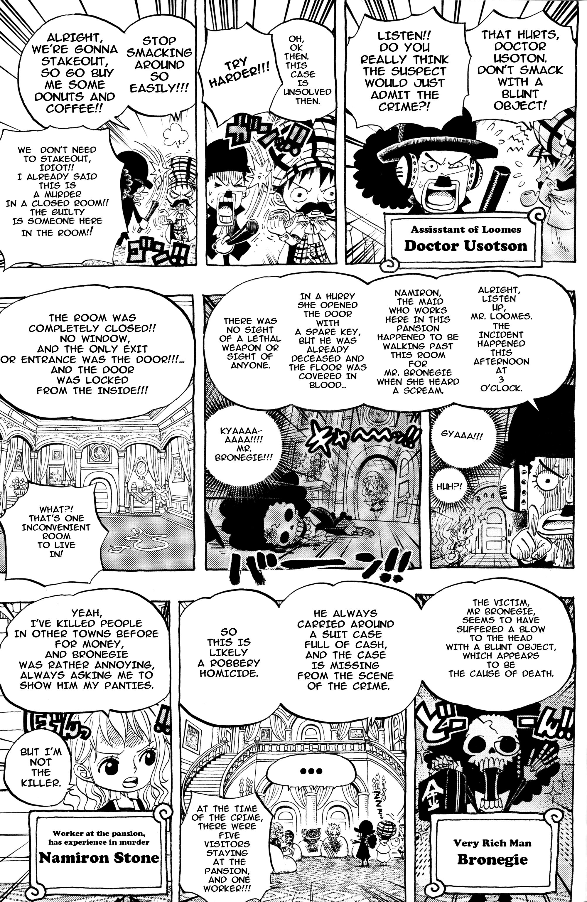 One Piece Omake Chapter 13 - ManhwaFull.net