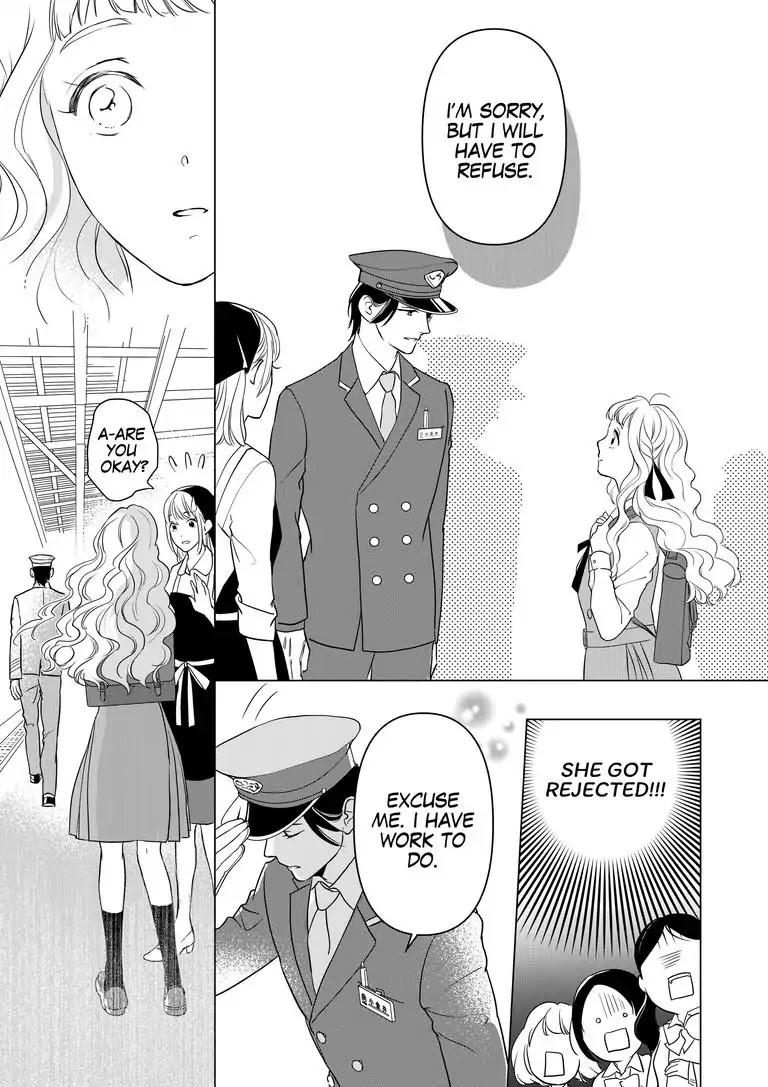 Ekikoi: The Young Miss Falls for the Station Attendant Chapter 1 - ManhwaFull.net