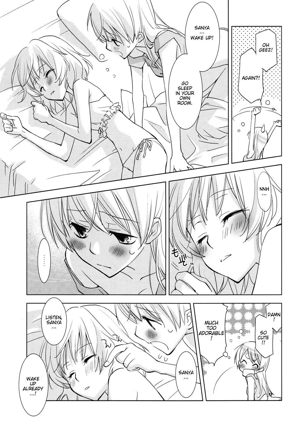 Strike Witches - The Boundary Line Between Panties and Pants (Doujinshi) Chapter 1 - MyToon.net
