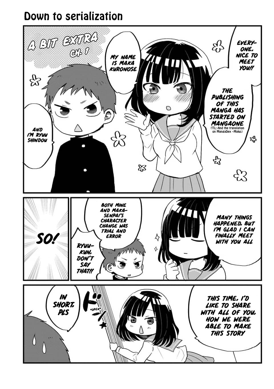 Oredake ni Kamatte Maka-senpai Chapter 1.5 - ManhwaFull.net