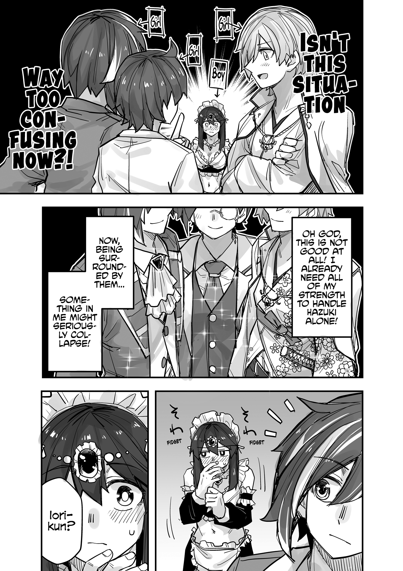 While Cross-Dressing, I Was Hit On By A Handsome Guy! Chapter 92 - HolyManga.net