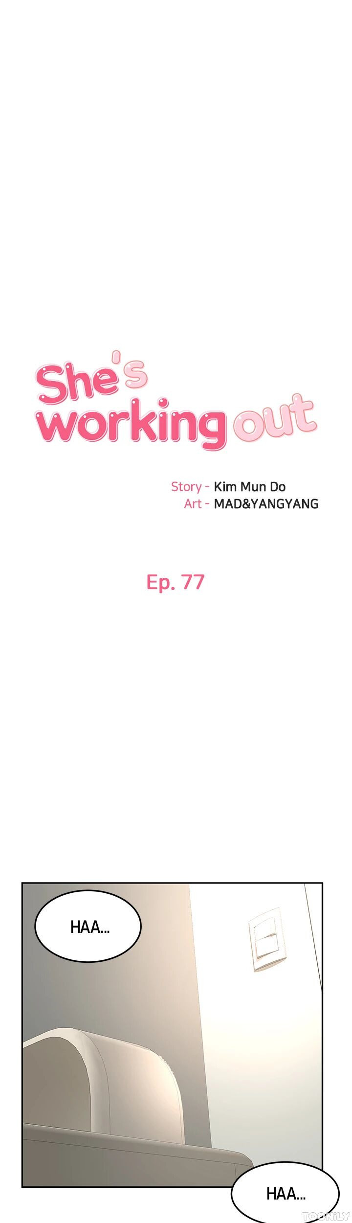 She is Working Out Chapter 77 - HolyManga.net