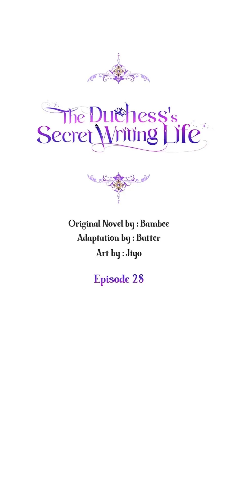 The Duchess’ Secret Writings Chapter 28 - HolyManga.net