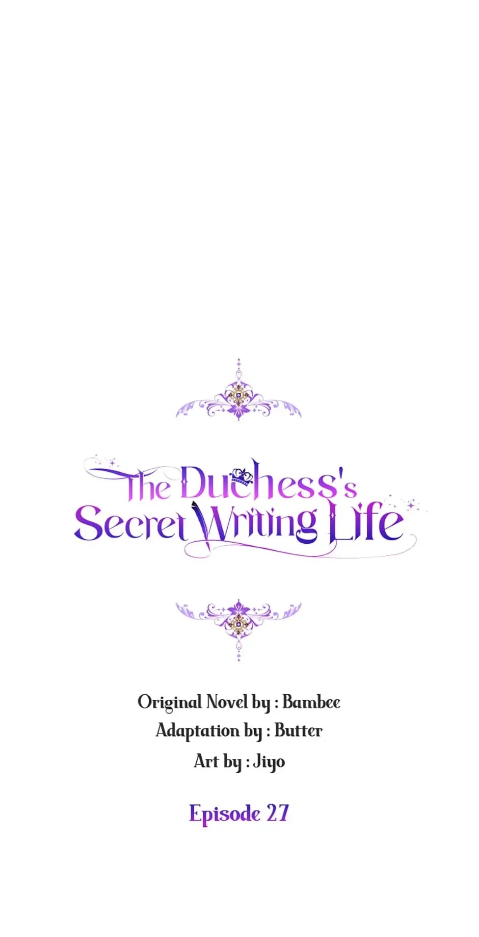 The Duchess’ Secret Writings Chapter 27 - ManhwaFull.net