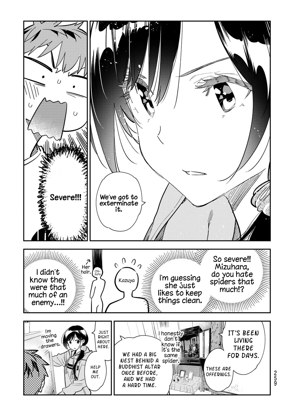 Kanojo, Okarishimasu Chapter 281 - ManhwaFull.net