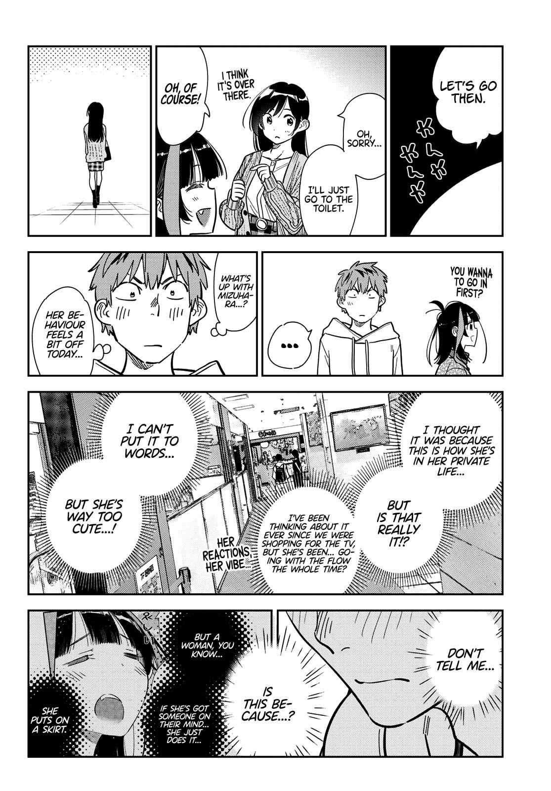 Kanojo, Okarishimasu Chapter 279 - HolyManga.net