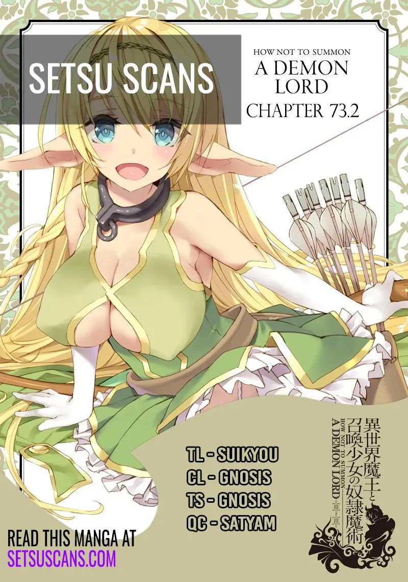 Isekai Maou To Shoukan Shoujo No Dorei Majutsu Chapter 73.2 - MyToon.net