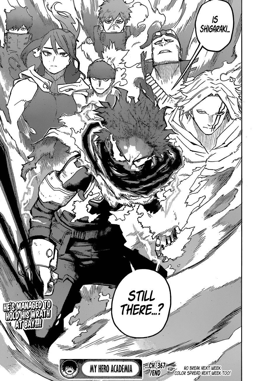 My Hero Academia Chapter 367 - MyToon.net