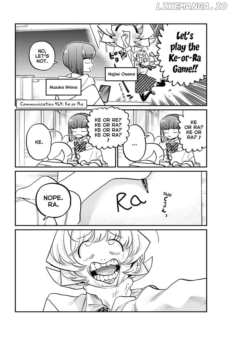 Komi-san wa Komyushou Desu Chapter 464 - MyToon.net