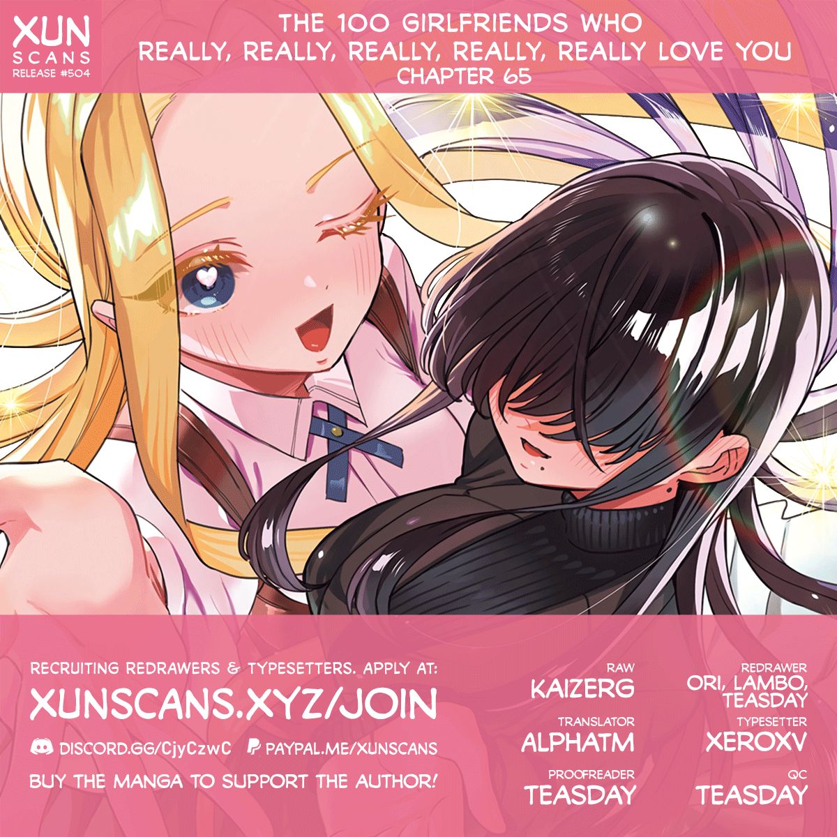 The 100 Girlfriends Who Really, Really, Really, Really, Really Love You Chapter 65 - HolyManga.net