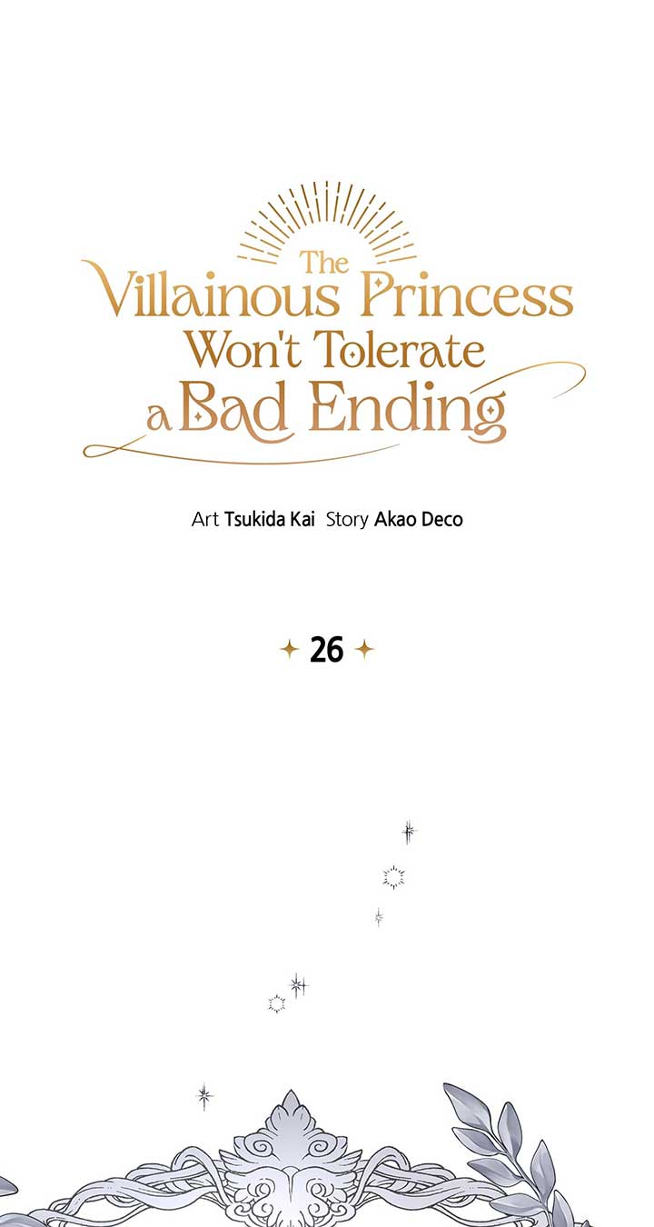 The Villainous Princess Won’t Tolerate A Bad Ending Chapter 26 - ManhwaFull.net