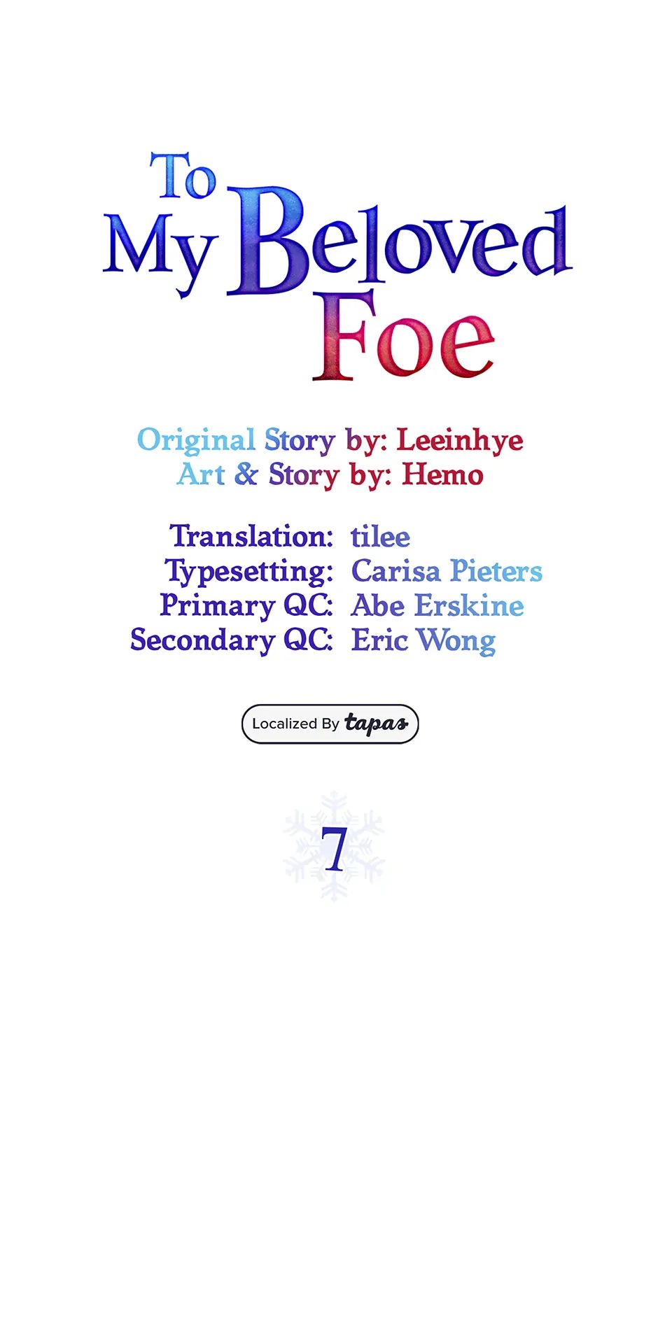 To My Beloved Foe Chapter 7 - ManhwaFull.net